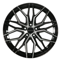 ARCEO VALENCIA 20x10 ET40 5x112 Black Diamond