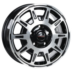 ARCEO LT1 16x6,5 ET62 5x130 Black Diamond