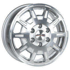 ARCEO LT1 16x6,5 ET62 6x130 Silver Diamond