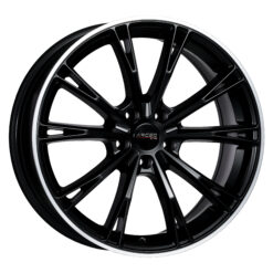 ARCEO ASW01 19x8,5 ET30 5x112 Matt Black Lip Diamond