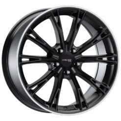ARCEO ASW01 19x8,5 ET45 5x112 Matt Black Lip Diamond