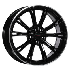 ARCEO ASW01 20x8,5 ET45 5x112 Black Lip Diamond