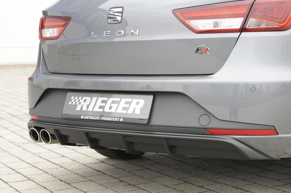 Difusor Seat Leon FR (5F) 5-dr. (ST/station wagon) 01.13-12.16 -Preto Mate - Image 8