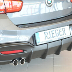 Alternative view of Difusor BMW 1-series F21  (1K2) sedan / 2-dr. 05.2015-  LCI  -Preto Mate