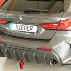 Difusor BMW 1-series F40  (F1H) hatchback / 4-dr. 07.19-  -Preto Mate