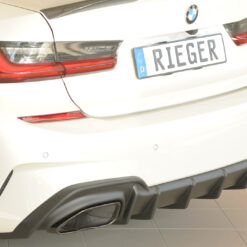 Alternative view of Difusor BMW 3-series G21  (G3K) touring 03.19-06.22   -Preto Mate