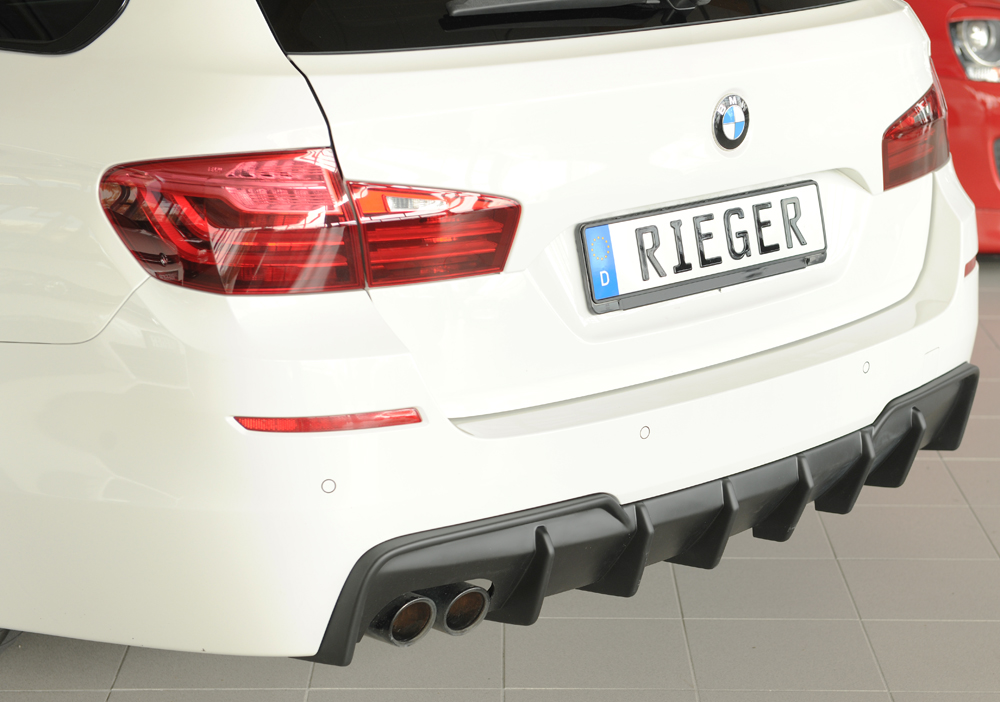 Difusor BMW 5-series F11 (5K) touring 09.10-06.13 -Preto Mate - Image 4