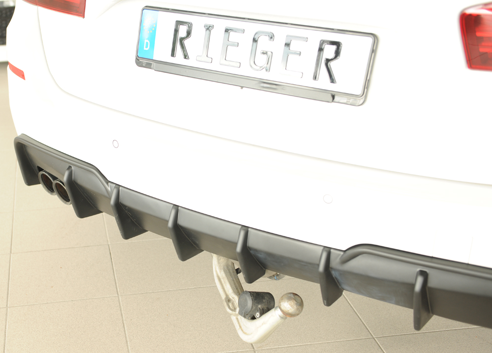 Difusor BMW 5-series F11 (5K) touring 09.10-06.13 -Preto Mate - Image 7
