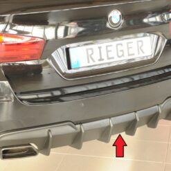 Difusor BMW 5-series F11  (5K) touring 09.10-06.13   -Preto Mate