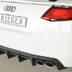 Alternative view of Difusor Audi TTS (8J-FV/8S) roadster 07.14-08.18  (S-LINE) -Preto Mate