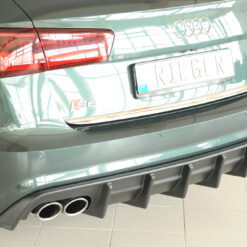 Alternative view of Difusor Audi A6 S6 (4G/C7) sedan 09.14-  (S-LINE) -Preto Mate