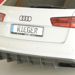 Alternative view of Difusor Audi A6 (4G/C7) sedan 09.14-  (S-LINE) -Preto Mate
