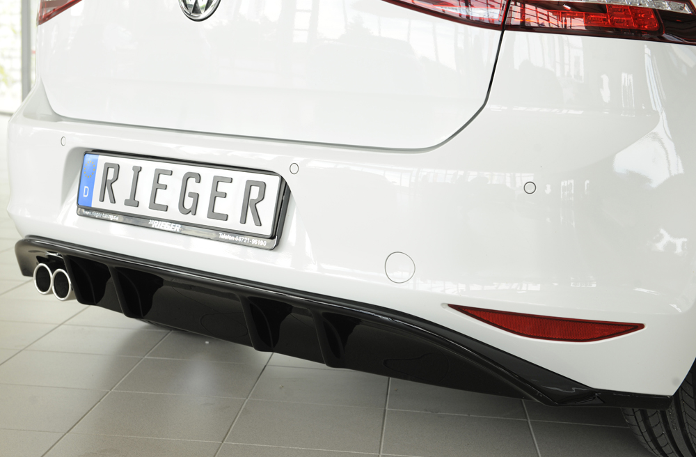 Difusor VW Golf 7 GTD 5-dr. 06.13-12.16 -Preto Brilhante - Image 5