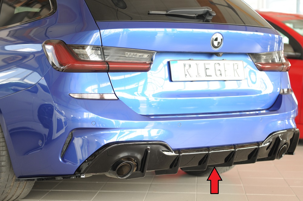 Difusor BMW 3-series G21 (G3K) touring 03.19-06.22 -Preto Brilhante - Image 3