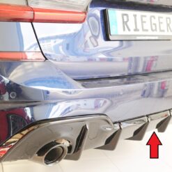 Difusor BMW 3-series G21  (G3K) touring 03.19-06.22   -Preto Brilhante