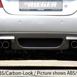 Difusor BMW 5-series E61 touring 08-   -Preto Brilhante