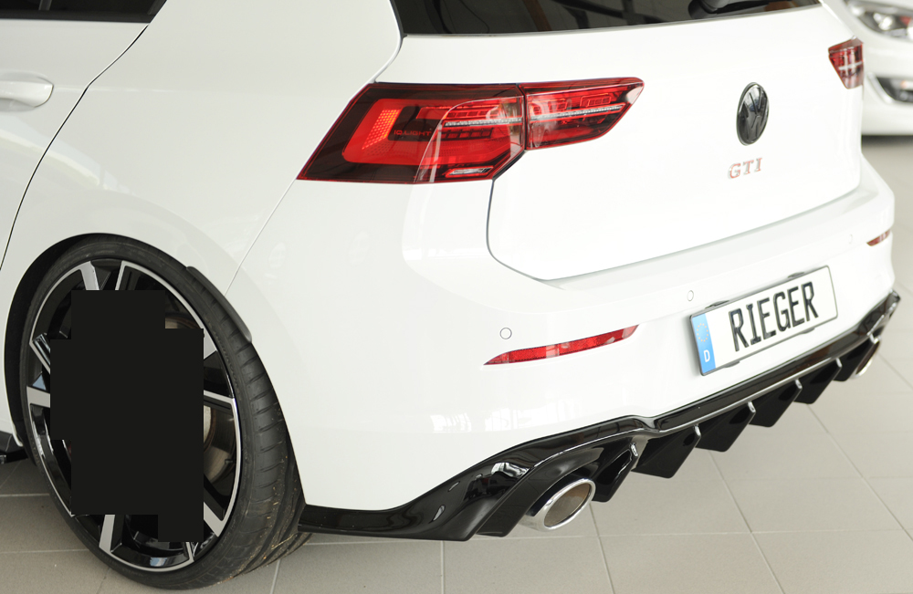 Difusor VW Golf 8 GTI Clubsport 5-dr. 10.20- -Preto Brilhante - Image 7