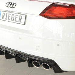 Alternative view of Difusor Audi TTS (8J-FV/8S) roadster 07.14-08.18  (S-LINE) -Preto Brilhante