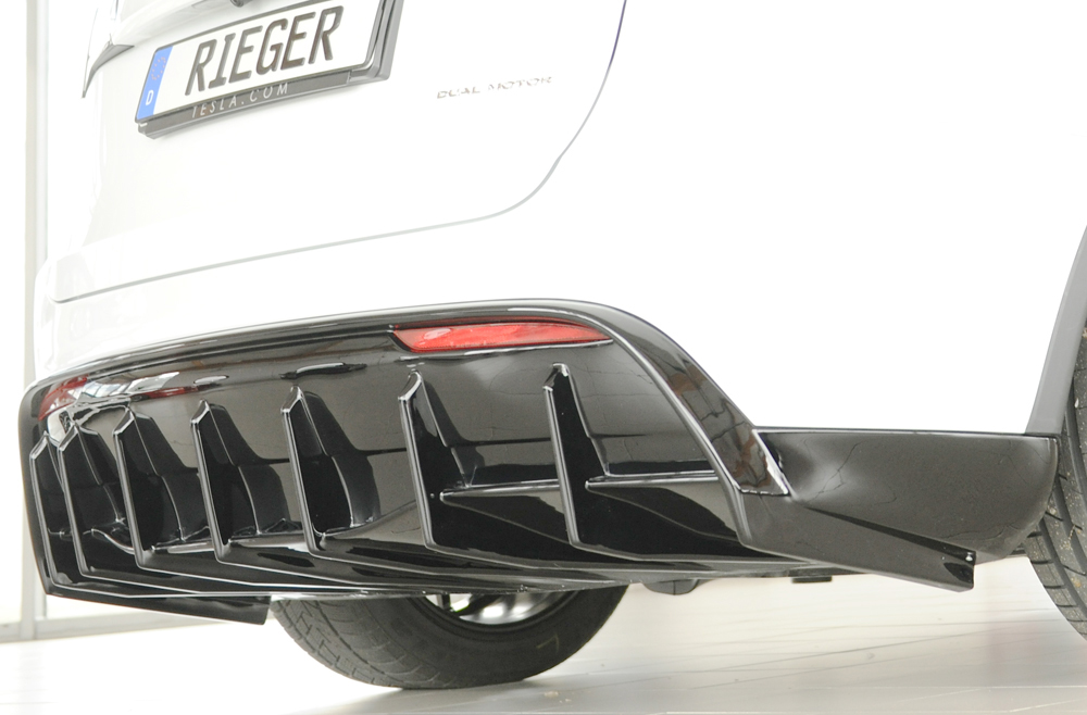 Difusor Tesla Model Y (003/005) 03.20- -Preto Brilhante - Image 2