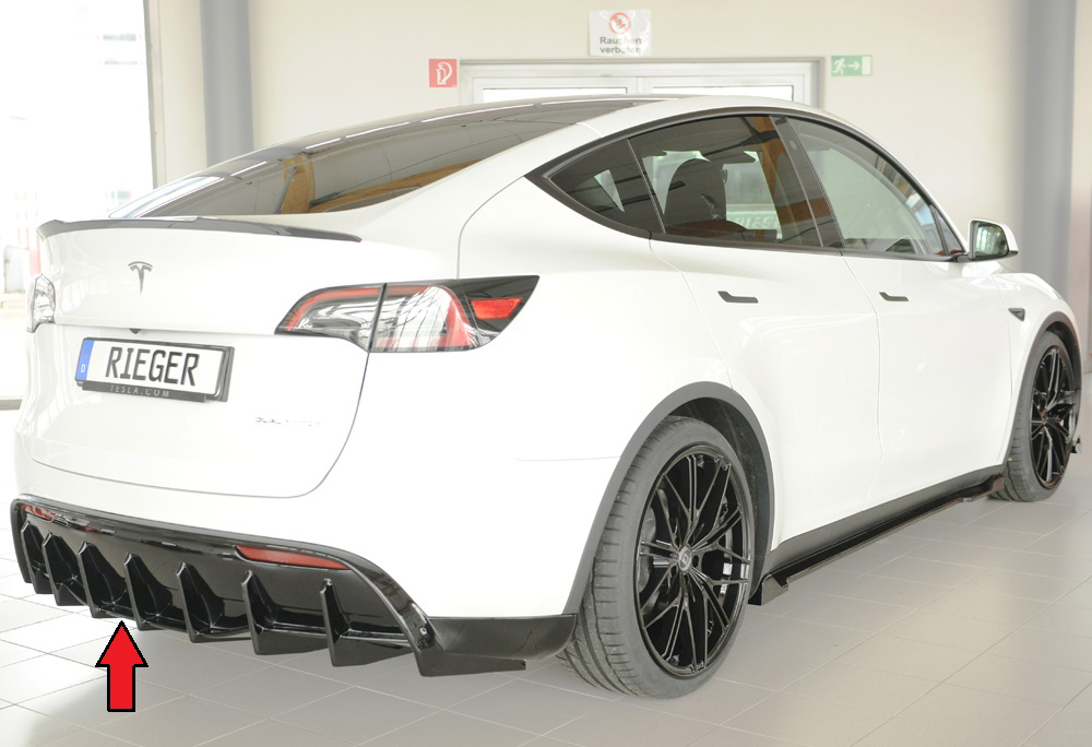 Difusor Tesla Model Y (003/005) 03.20- -Preto Brilhante - Image 7