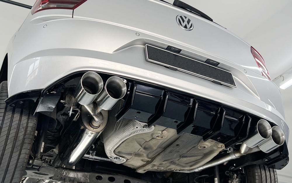 Difusor VW Polo (AW) R-Line 5-dr. 06.17-05.21 -Preto Brilhante - Image 5