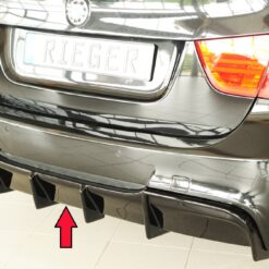 Difusor BMW 3-series E91 touring 09.08-  LCI  -Preto Brilhante