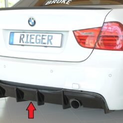 Difusor BMW 3-series E91 touring 09.08-  LCI  -Preto Brilhante