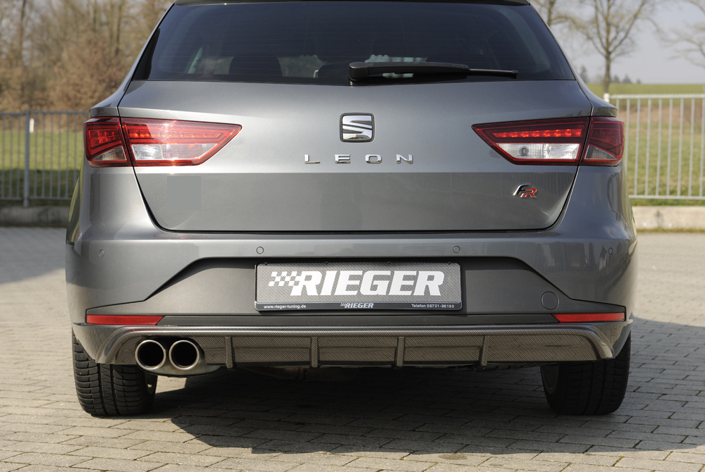 Difusor Seat Leon FR (5F) 5-dr. (ST/station wagon) 01.13-12.16 -Look Carbono - Image 5