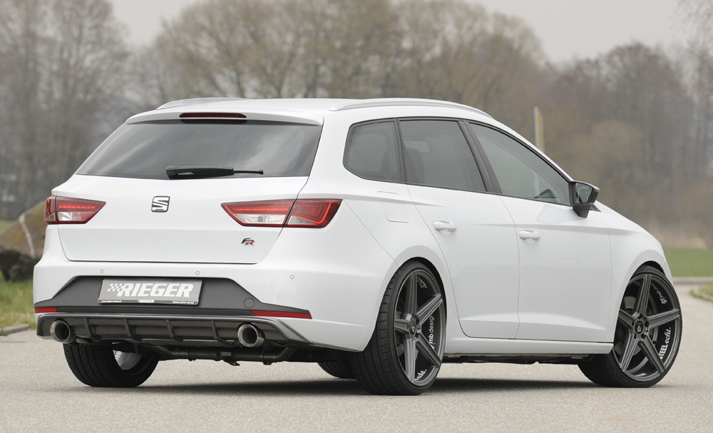 Difusor Seat Leon FR (5F) 5-dr. (ST/station wagon) 01.13-12.16 -Look Carbono - Image 5