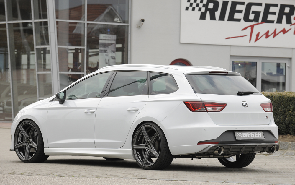 Difusor Seat Leon FR (5F) 5-dr. (ST/station wagon) 01.13-12.16 -Look Carbono - Image 6