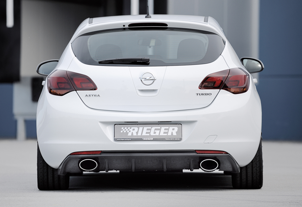 Difusor Opel Astra J hatchback 11.08-09.12 -Look Carbono - Image 5