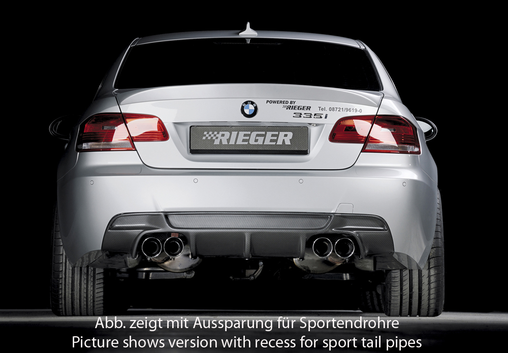 Difusor BMW 3-series E93 convertible 03.10- LCI -Look Carbono - Image 5