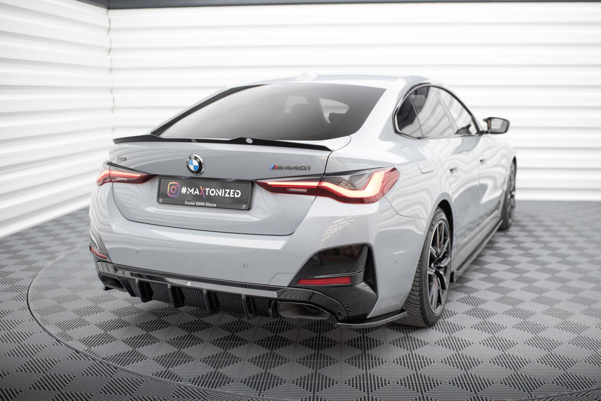 Rear Side Splitters V.3 BMW M440i Gran Coupe G26 - Image 2
