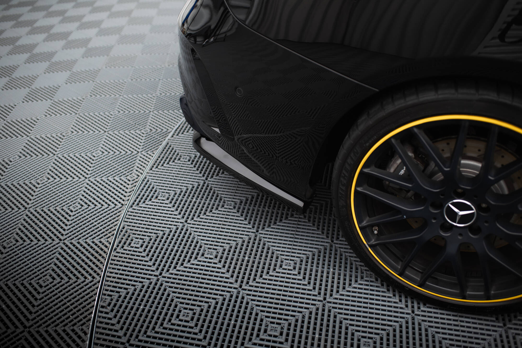 Set of Splitters Mercedes-AMG CLA 45 Aero C117 Facelift - Image 10