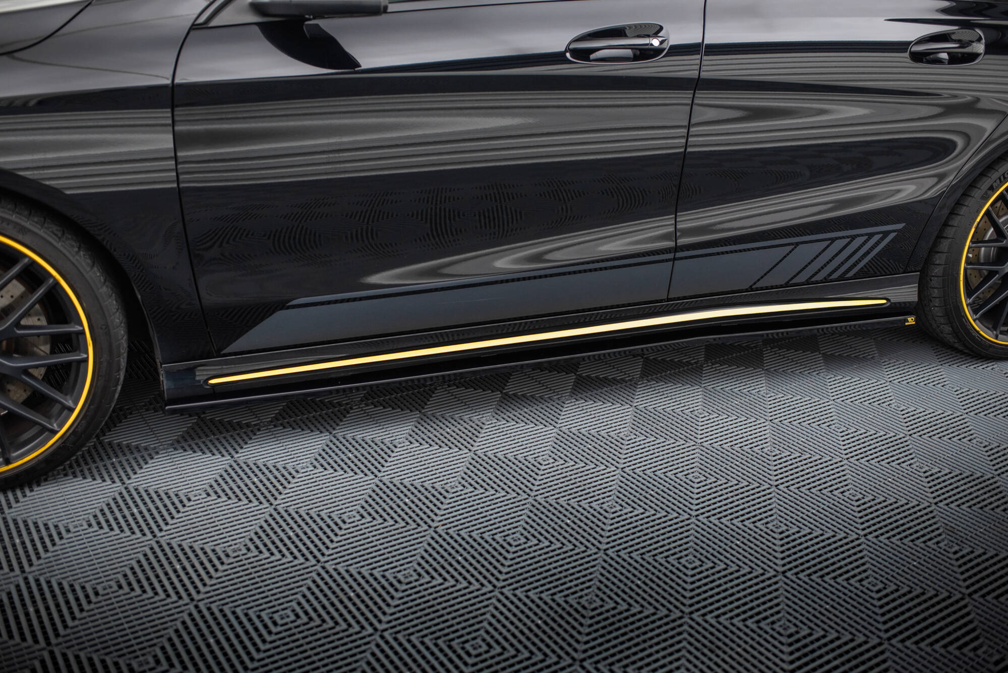 Set of Splitters Mercedes-AMG CLA 45 Aero C117 Facelift - Image 5