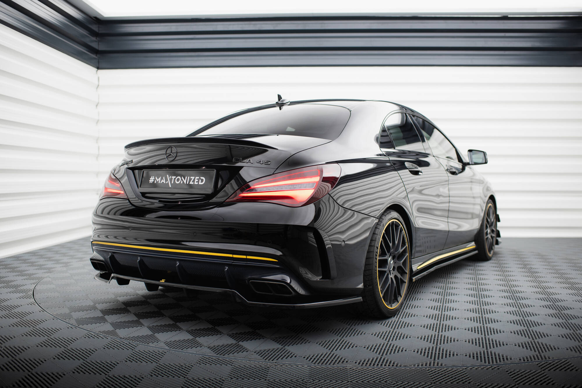 Set of Splitters Mercedes-AMG CLA 45 Aero C117 Facelift - Image 7