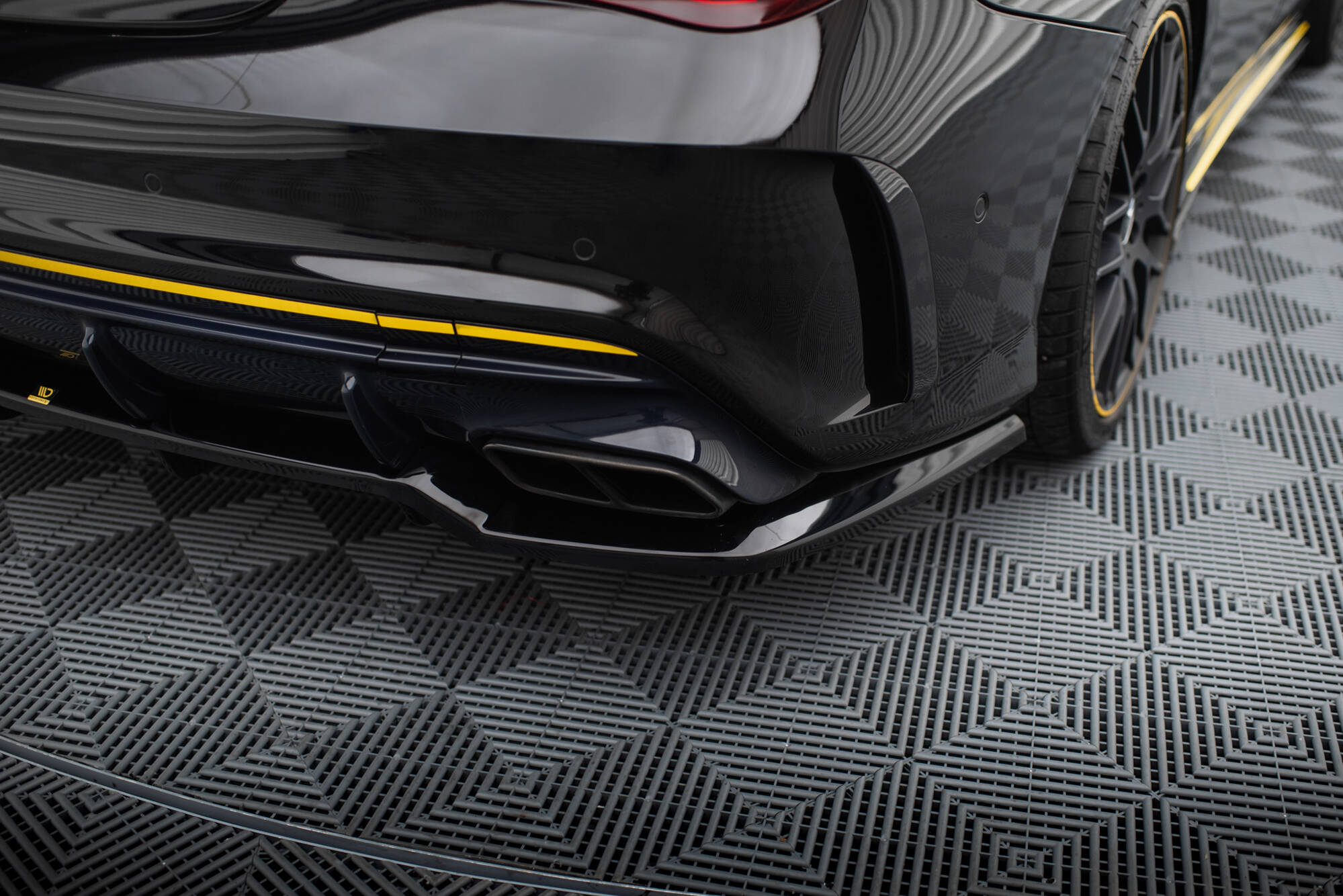 Set of Splitters Mercedes-AMG CLA 45 Aero C117 Facelift - Image 8