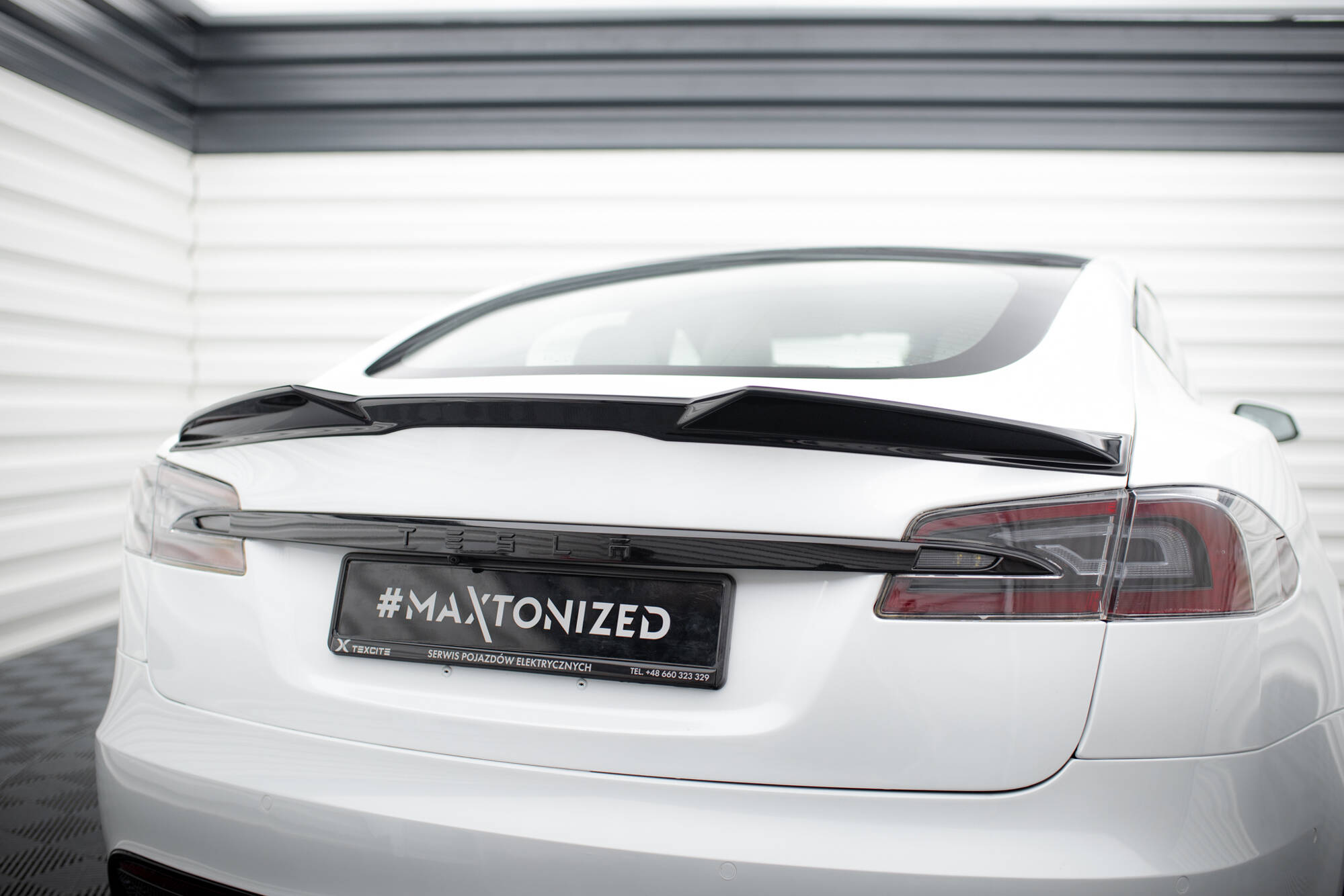 Set of Splitters Tesla Model S Plaid Mk1 Facelift - Image 16