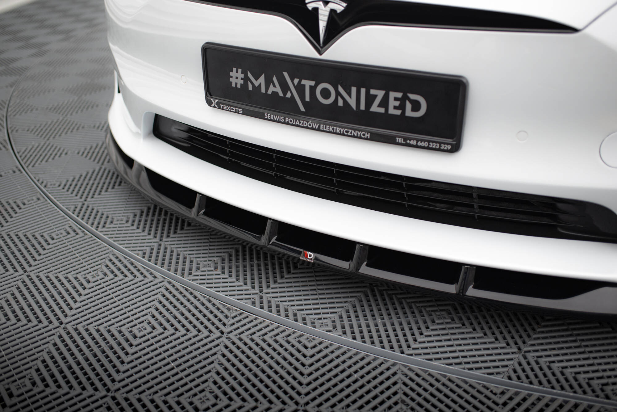 Set of Splitters Tesla Model S Plaid Mk1 Facelift - Image 4