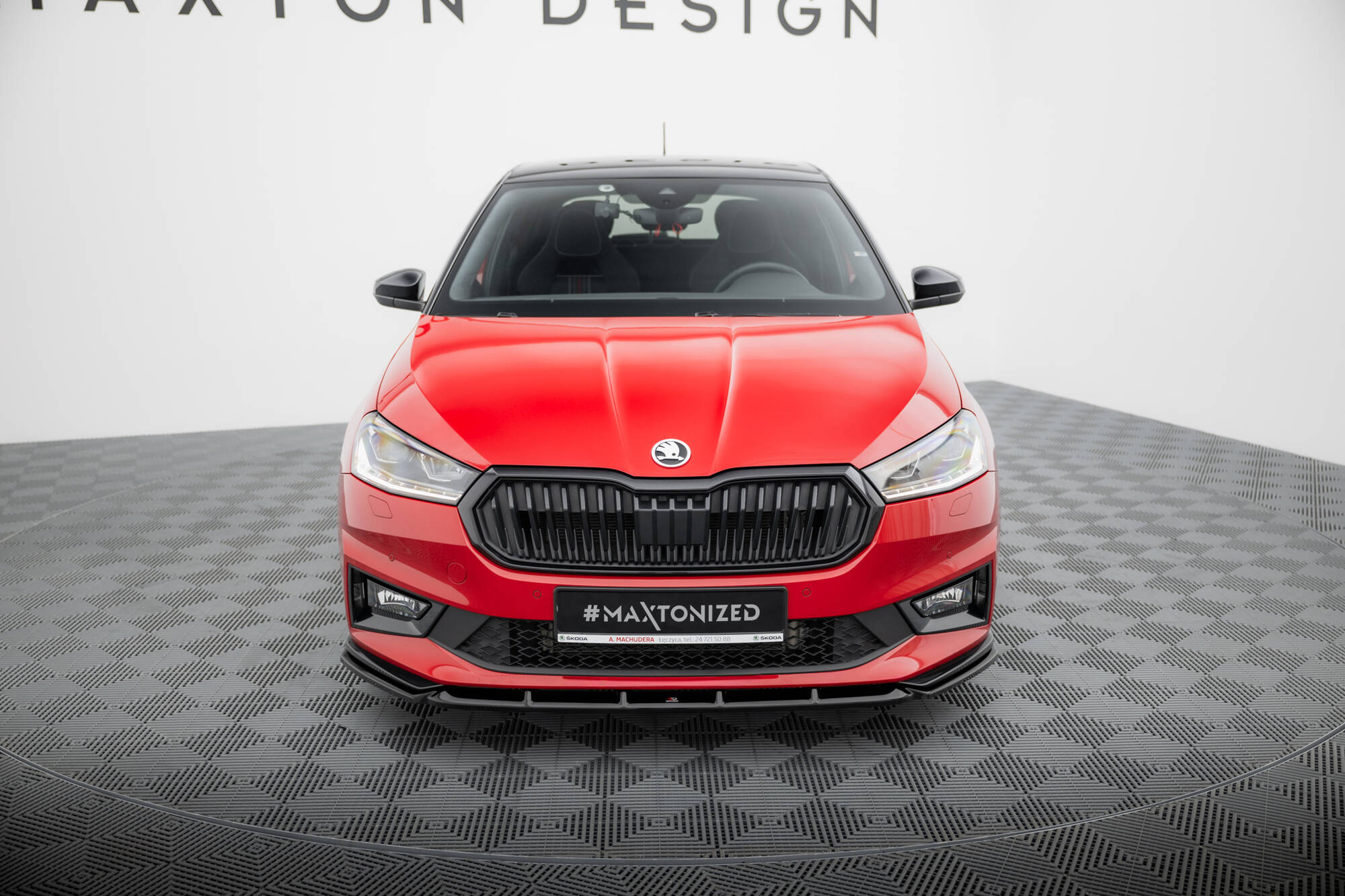Front Splitter Skoda Fabia Monte Carlo Mk4 - Image 2