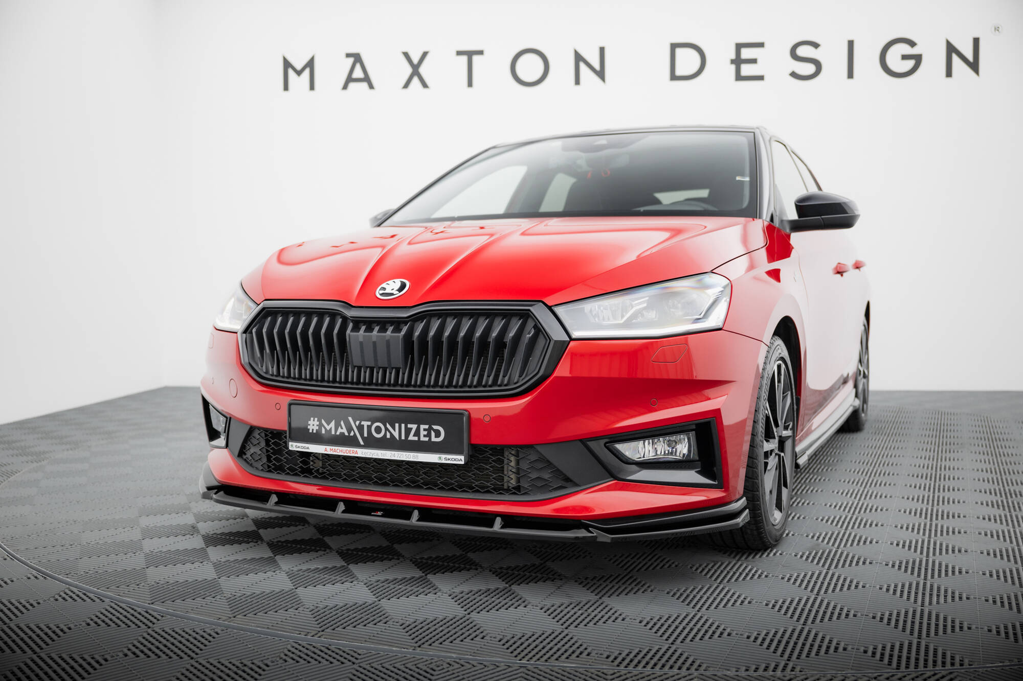 Front Splitter Skoda Fabia Monte Carlo Mk4 - Image 3
