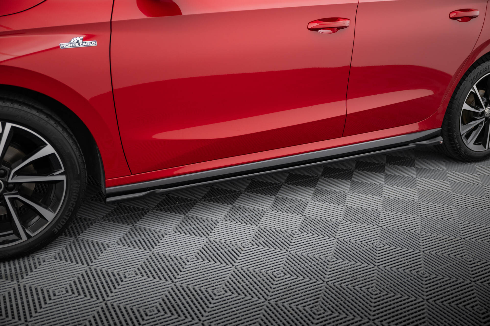 Side Skirts Diffusers Skoda Fabia Monte Carlo Mk4 - Image 3
