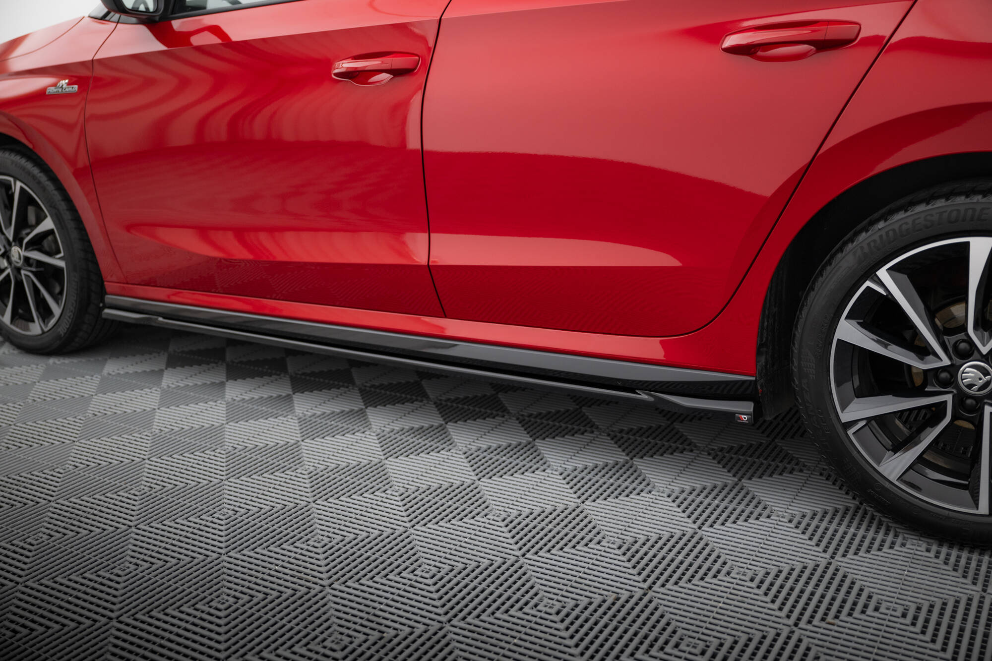 Side Skirts Diffusers Skoda Fabia Monte Carlo Mk4 - Image 4