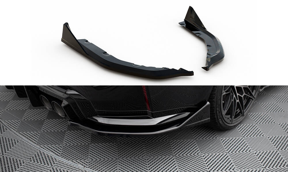 Rear Side Splitters V.6 CSL Look (For rear valance v.1) BMW M2 G87