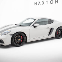 Alternative view of Side Skirts Diffusers Porsche 718 Cayman GTS 982c