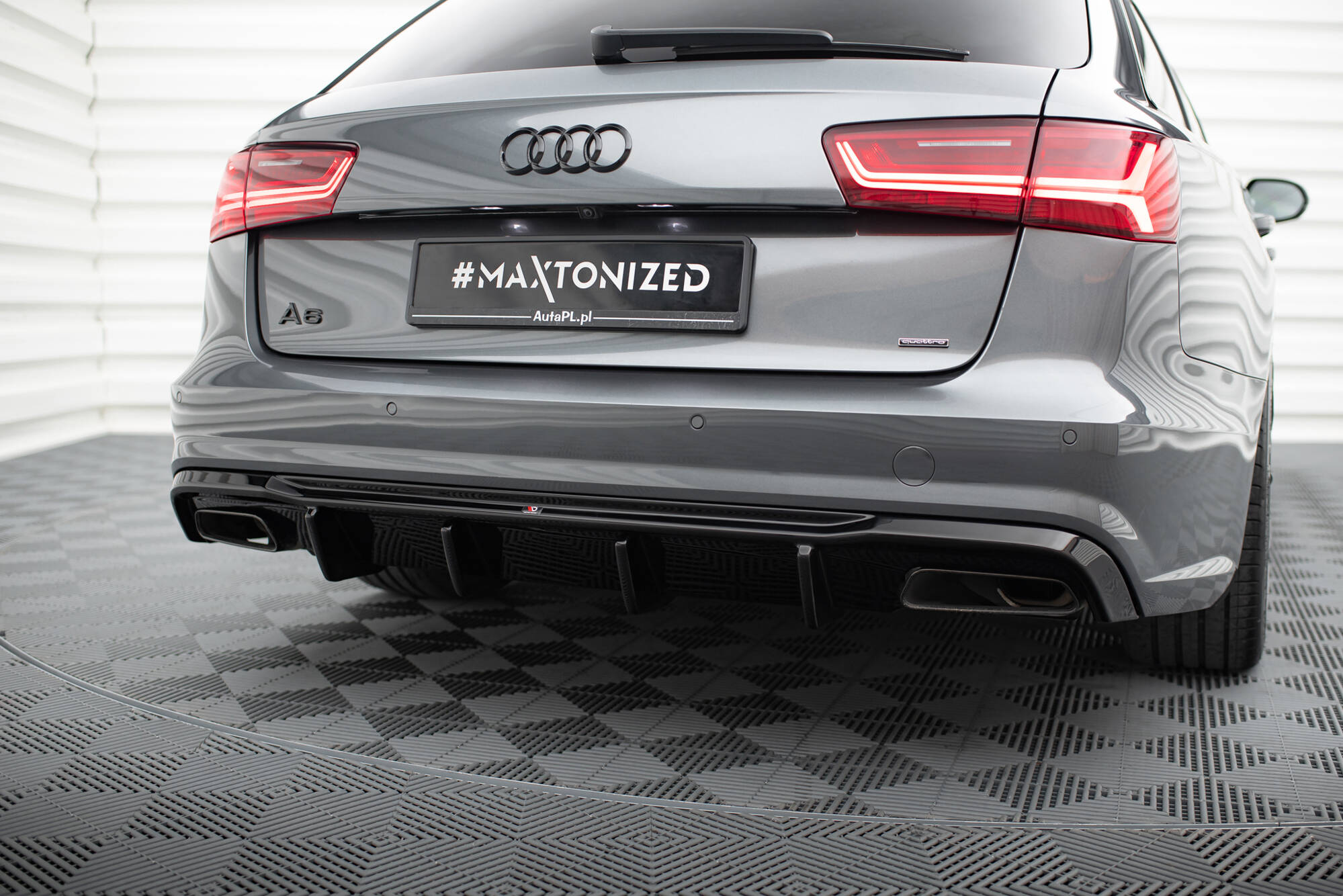 Rear Valance V.2 Audi A6 / A6 C7 S-line/ S6 C7 Facelift - Image 9