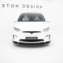 Alternative view of Front Splitter V.3 Tesla Model X Mk1 Facelift
