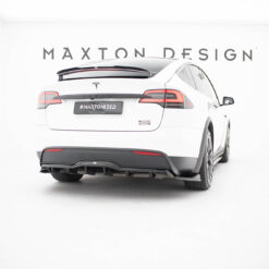 Alternative view of Rear Splitter (with vertical bars) V.2 Tesla Model X Mk1 Facelift