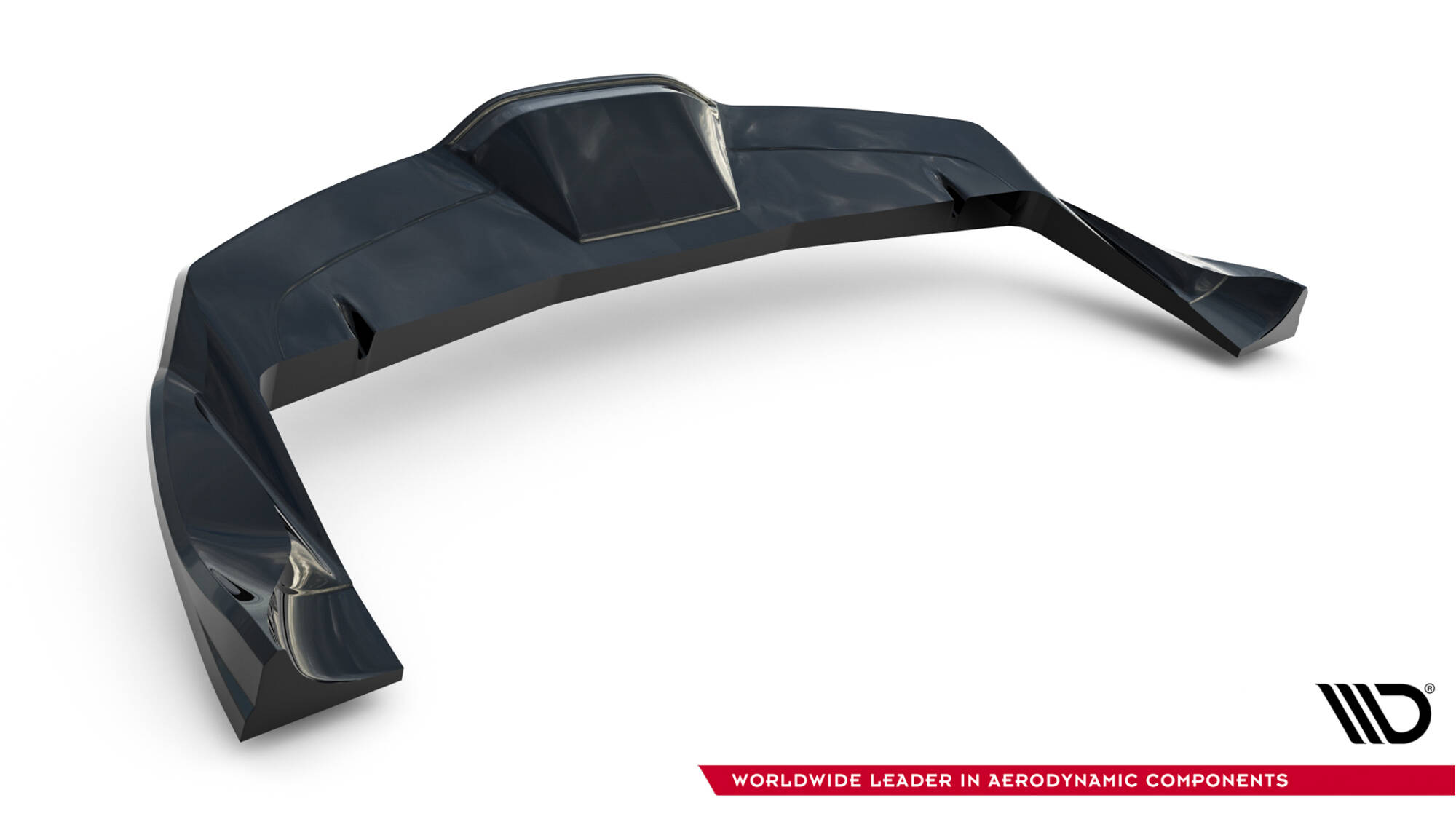 Rear Splitter (with vertical bars) V.2 Tesla Model X Mk1 Facelift - Image 10