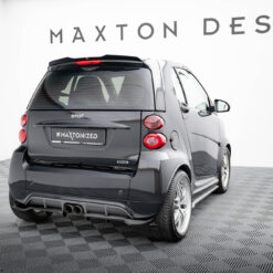 Alternative view of Rear Splitter (with vertical bars) Brabus Smart Fortwo C451 Facelift